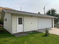 a large lawn in front of a house