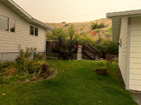 a large lawn in front of a house