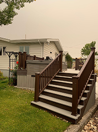 a large lawn in front of a house